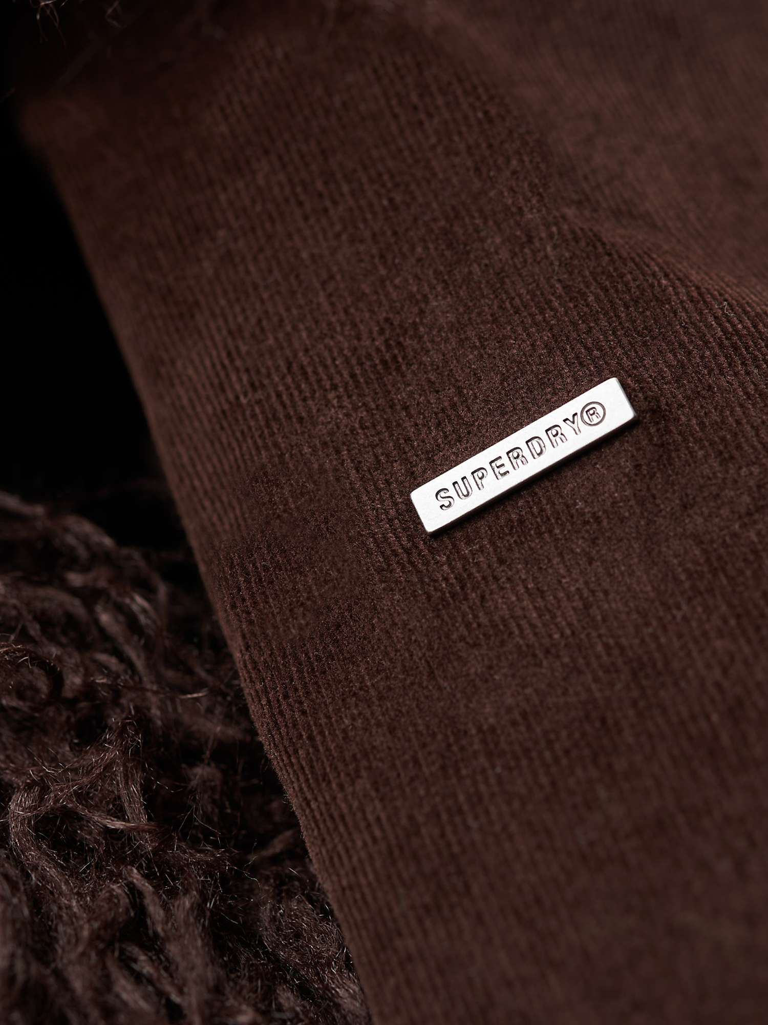 Buy Superdry Faux Fur Lined Afghan Coat Online at johnlewis.com