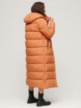 Superdry Ripstop Longline Padded Coat, Caramel