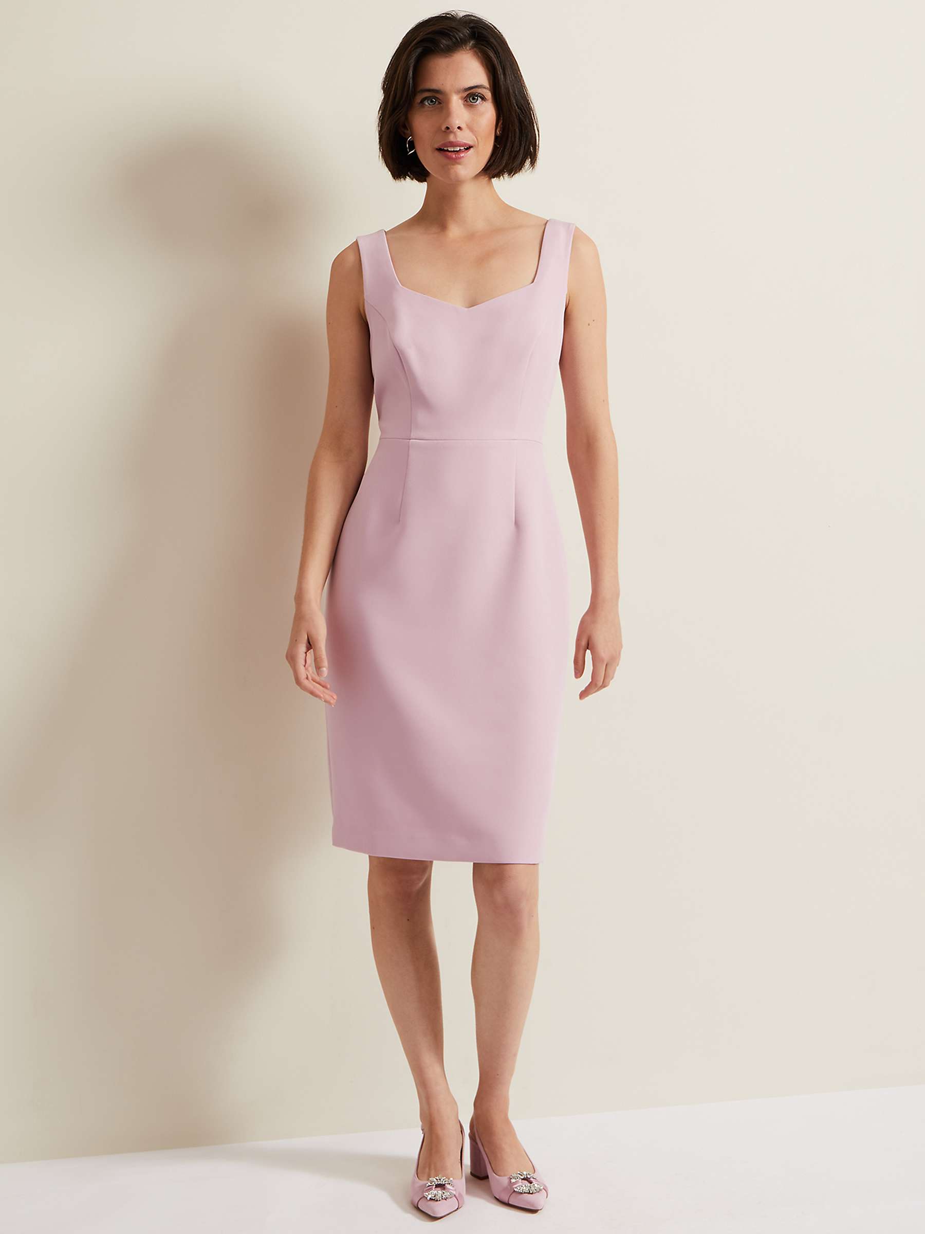 Buy Phase Eight Tallula Lace Dress, Pink Online at johnlewis.com