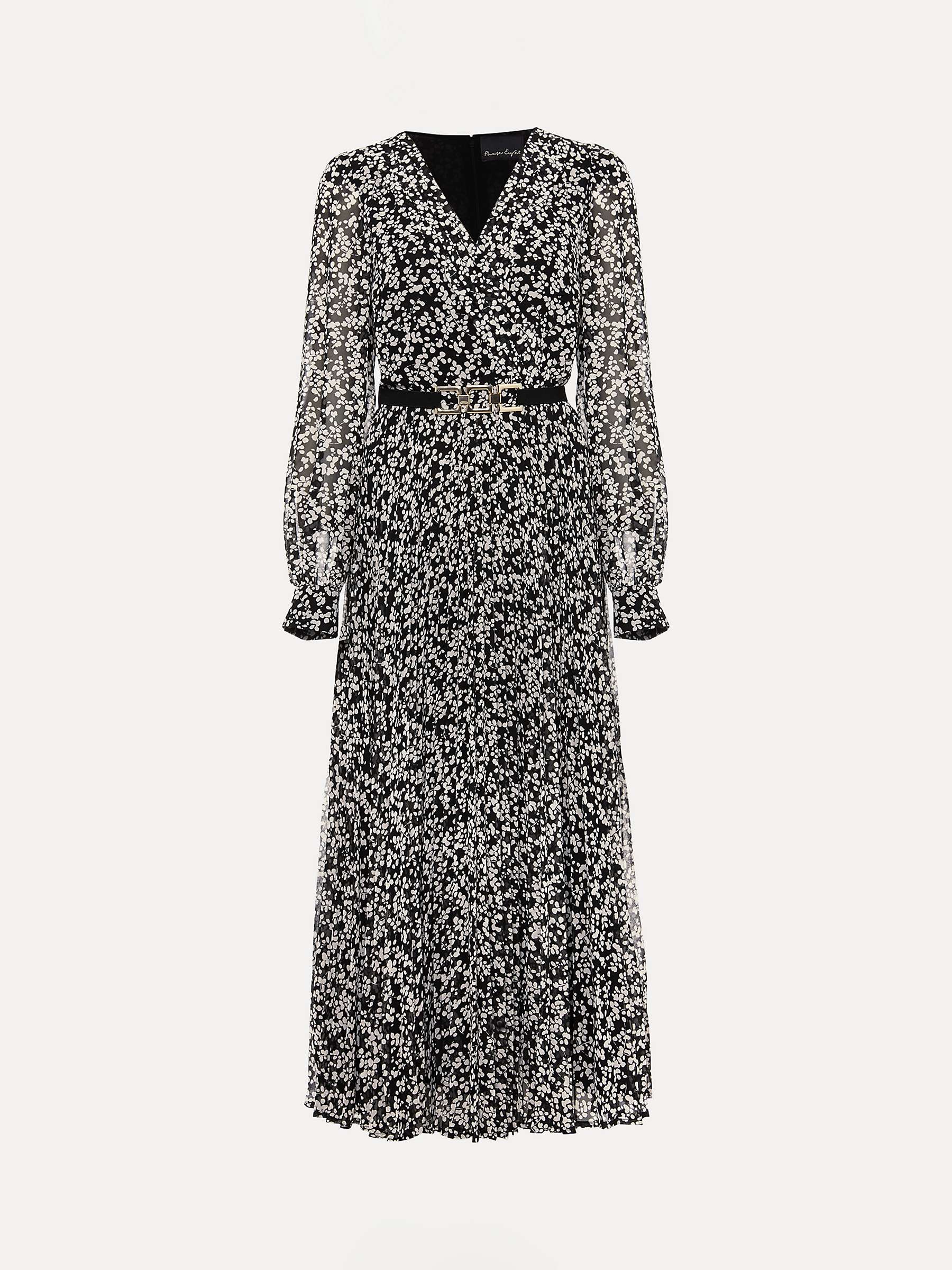 Buy Phase Eight Ayana Spot Pleated Dress, Multi Online at johnlewis.com