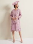 Phase Eight Tallula Lace Coat, Pink