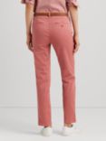 Lauren Ralph Lauren Slim-Fit Stretch Chinos, Pink Mahogany, Pink Mahogany