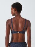 John Lewis Bermuda Knot Bikini Top, Navy