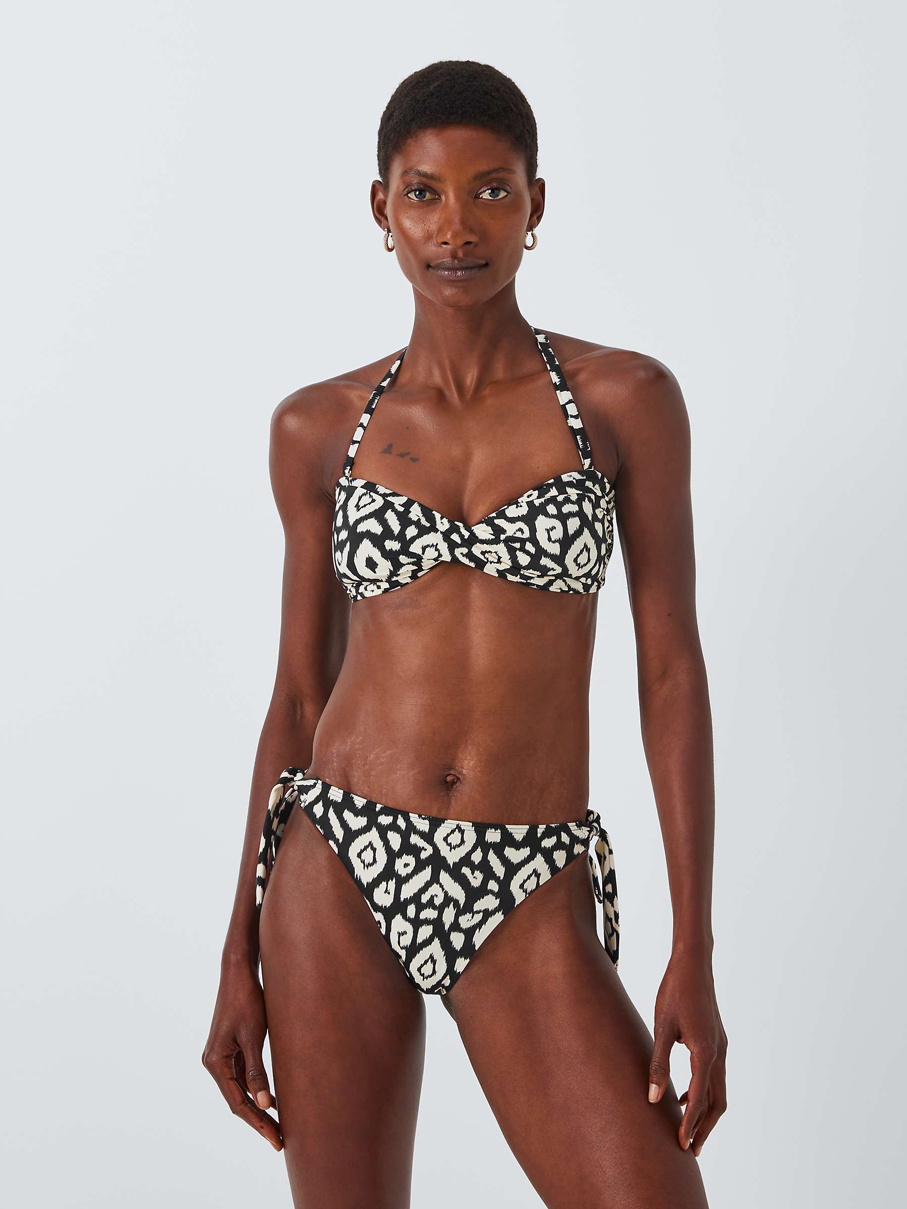 Buy John Lewis Maya Aztec Twist Bandeau Bikini Top Online at johnlewis.com