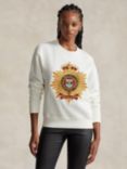 Polo Ralph Lauren Embroidered Crest Cotton Blend Sweatshirt, Multi