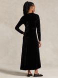 Polo Ralph Lauren Velvet Maxi Dress, Black