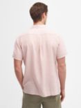 Barbour Deerpark Summer Linen Blend Shirt, Pink Clay
