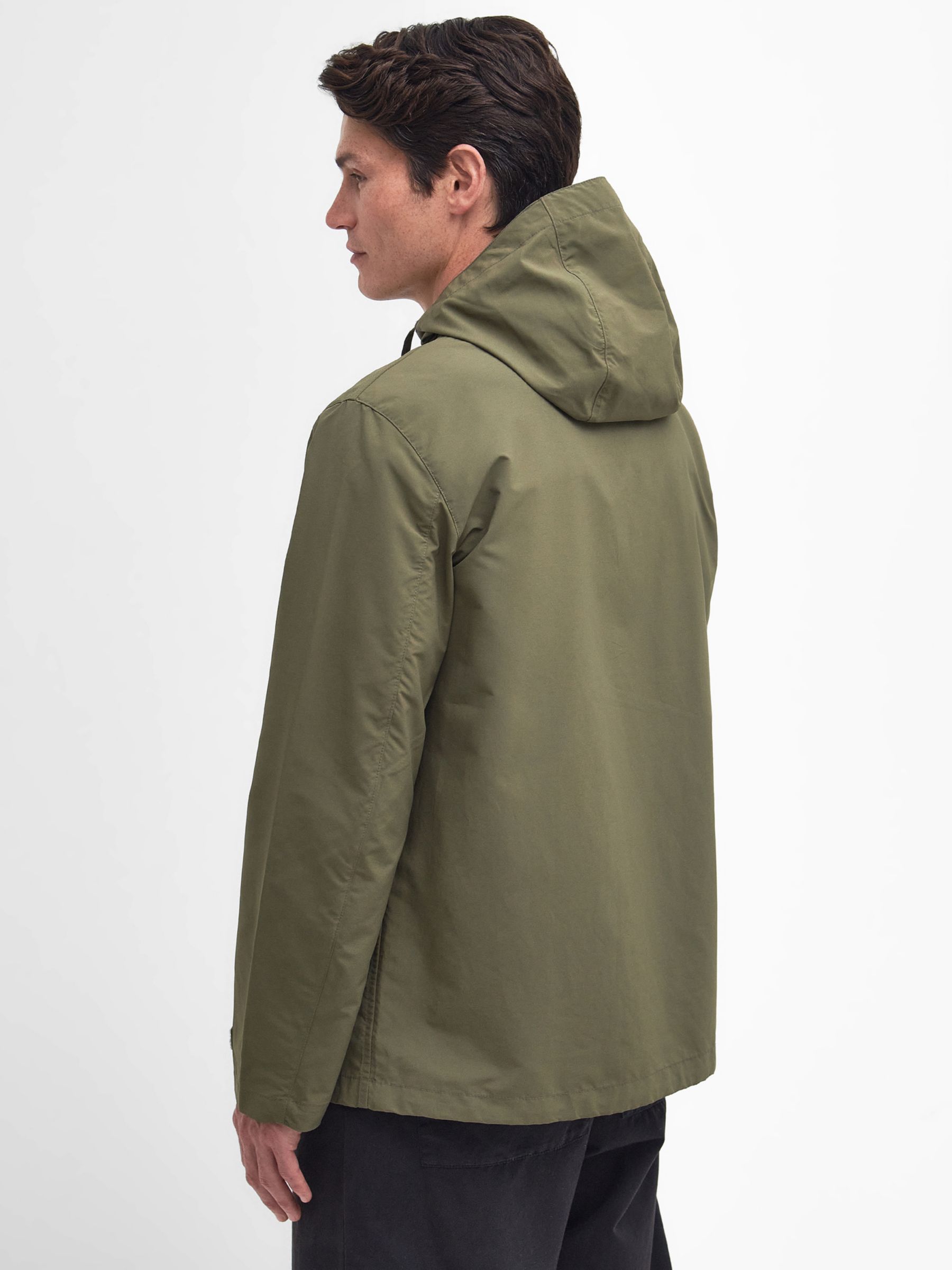 Barbour Quay Lightweight Showerproof Jacket, Pale Sage, XL