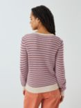 Weekend MaxMara Revere Striped Cotton Blend Jumper, Sand/Multi