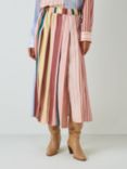 Weekend MaxMara Fagus Striped Midi Skirt, Multi, Multi
