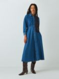 Weekend MaxMara Yemen Denim Shirt Midi Dress, Navy, Navy