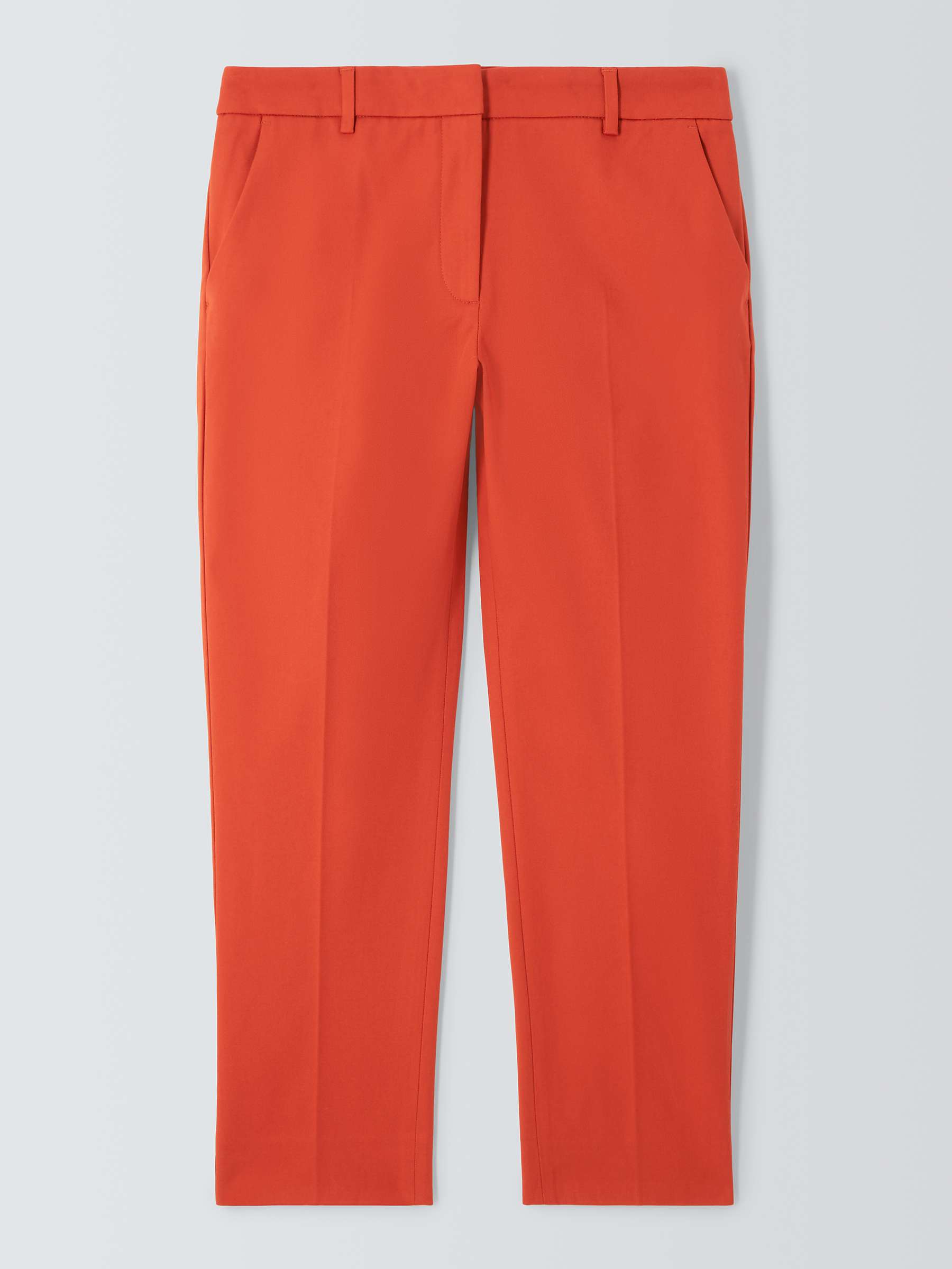 Buy Weekend MaxMara Vite Stretch Cotton Cigarette Trousers Online at johnlewis.com