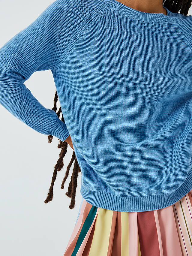 Weekend MaxMara Linz Cotton Knit Jumper, Blue