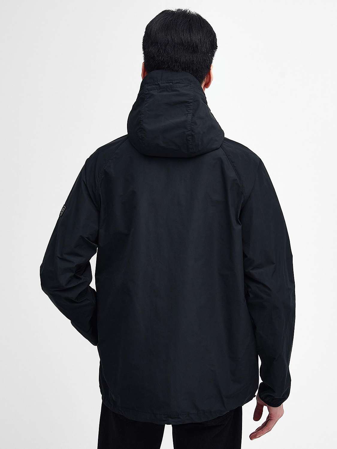 Buy Barbour International Beckett Showerproof Jacket, Black Online at johnlewis.com