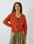 Weekend MaxMara Oblio Mohair Blend Cardigan, Mid Orange