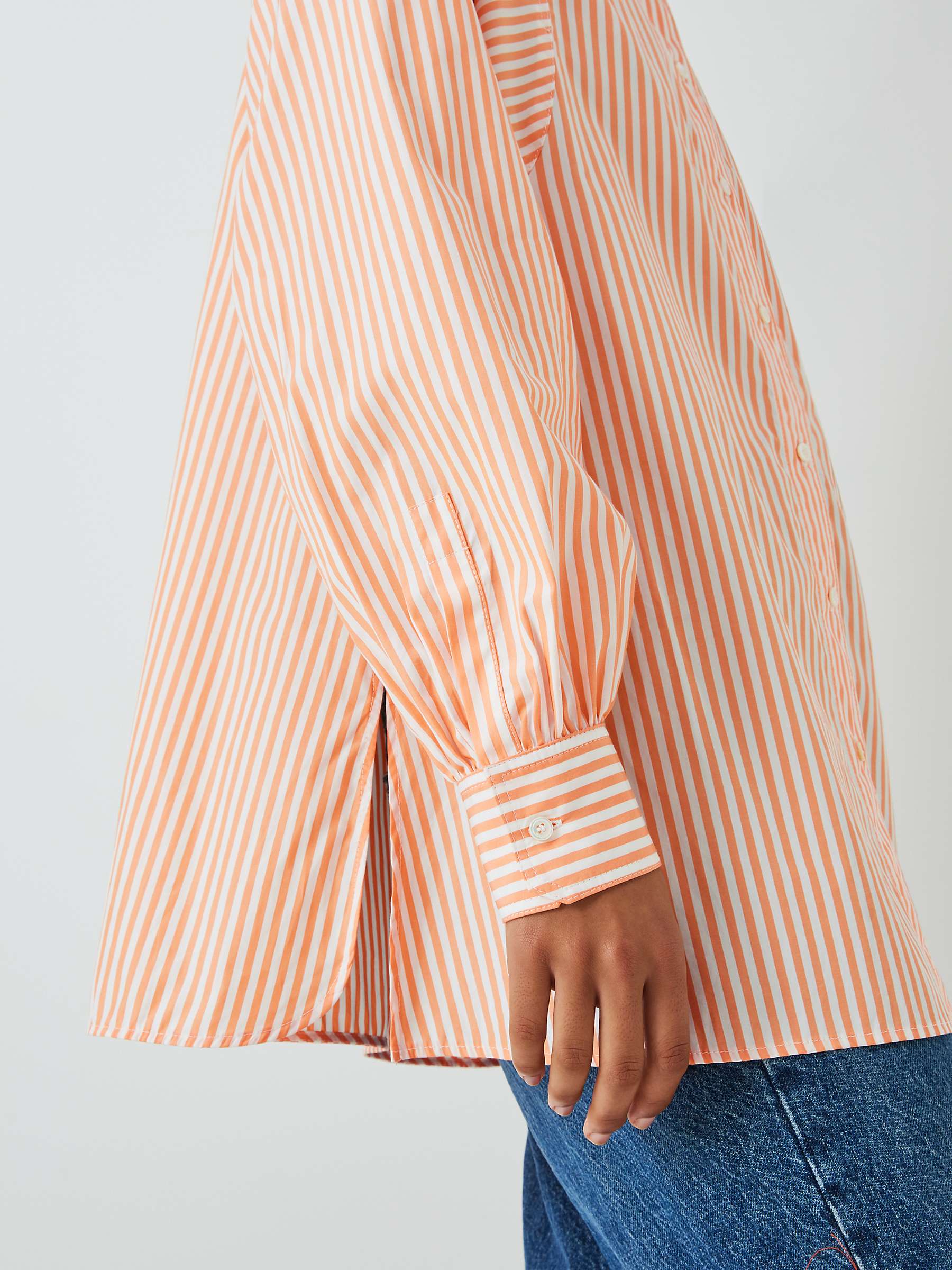 Buy Weekend MaxMara Fufy Oversized Striped Shirt, Multi Online at johnlewis.com
