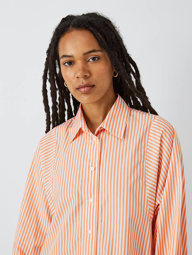 Weekend MaxMara Fufy Oversized Striped Shirt, Multi