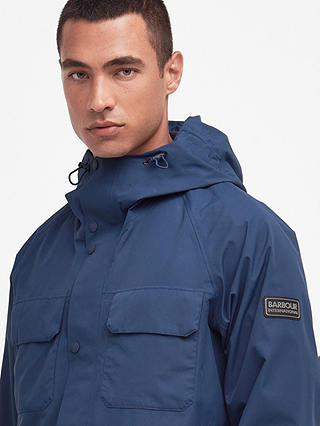 Barbour International Callerton Waterproof Jacket, Moonlit Ocean