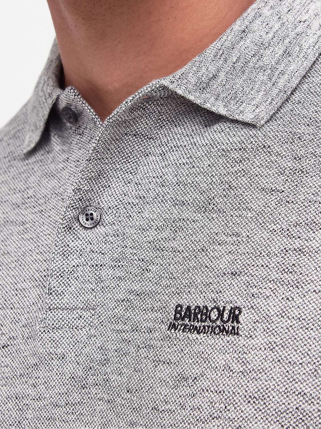 Buy Barbour International Albert Polo Shirt, Grey Online at johnlewis.com