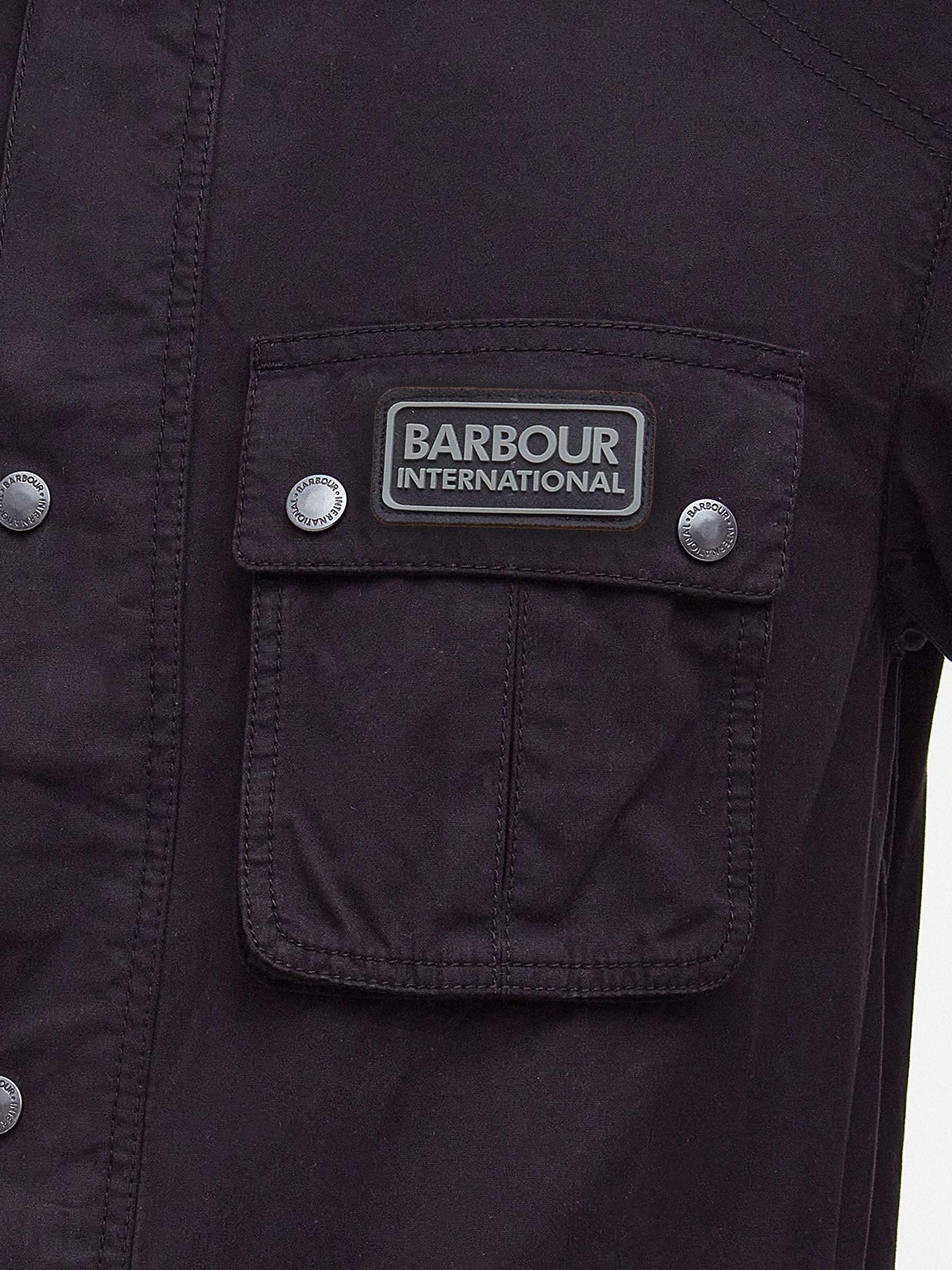 Buy Barbour International Tourer Barwell Casual Jacket, Black Online at johnlewis.com