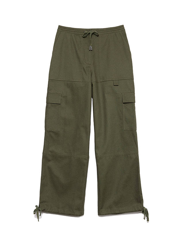 Albaray Cotton Twill Utility Trousers, Olive