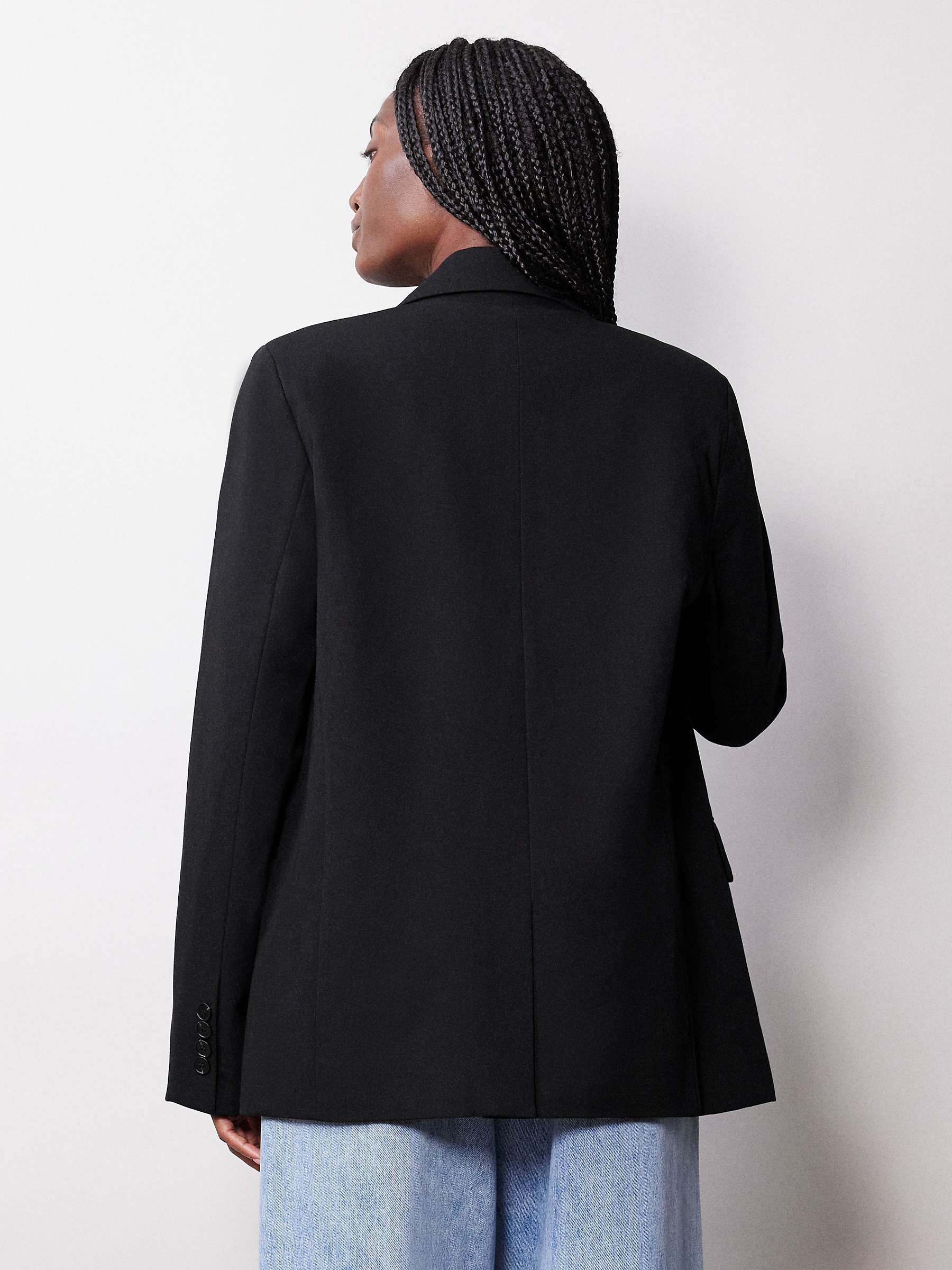 Buy Albaray Relaxed Tailored Jacket, Black Online at johnlewis.com