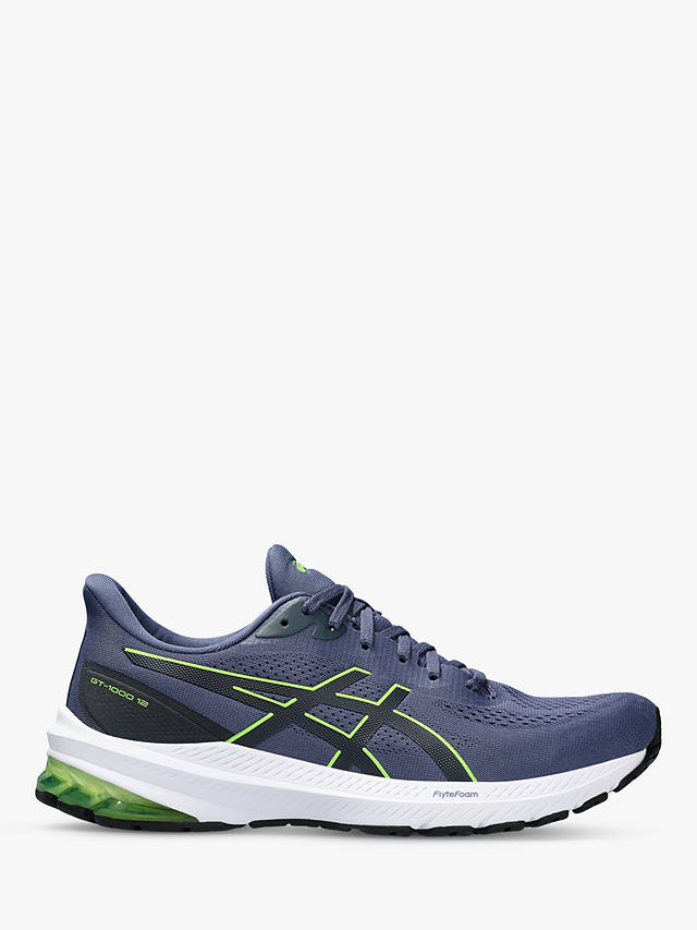 ASICS GT-1000 12 Men's Running Shoes, Blue/Lime