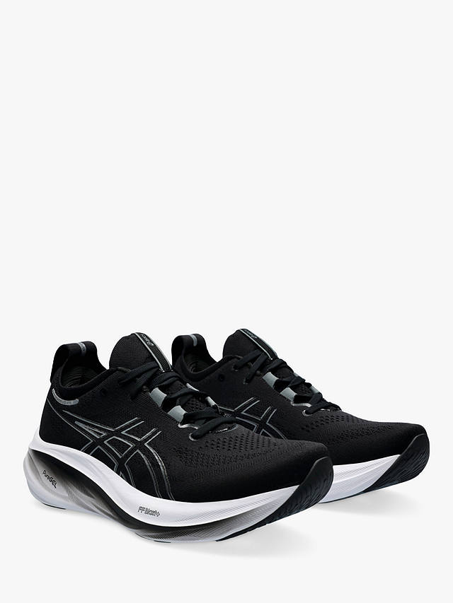 ASICS GEL-NIMBUS 26 Men's Running Shoes, Black/Graphite Grey