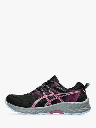 ASICS GEL-VENTURE 9 Women's Trail Running Shoes, Black/Berry