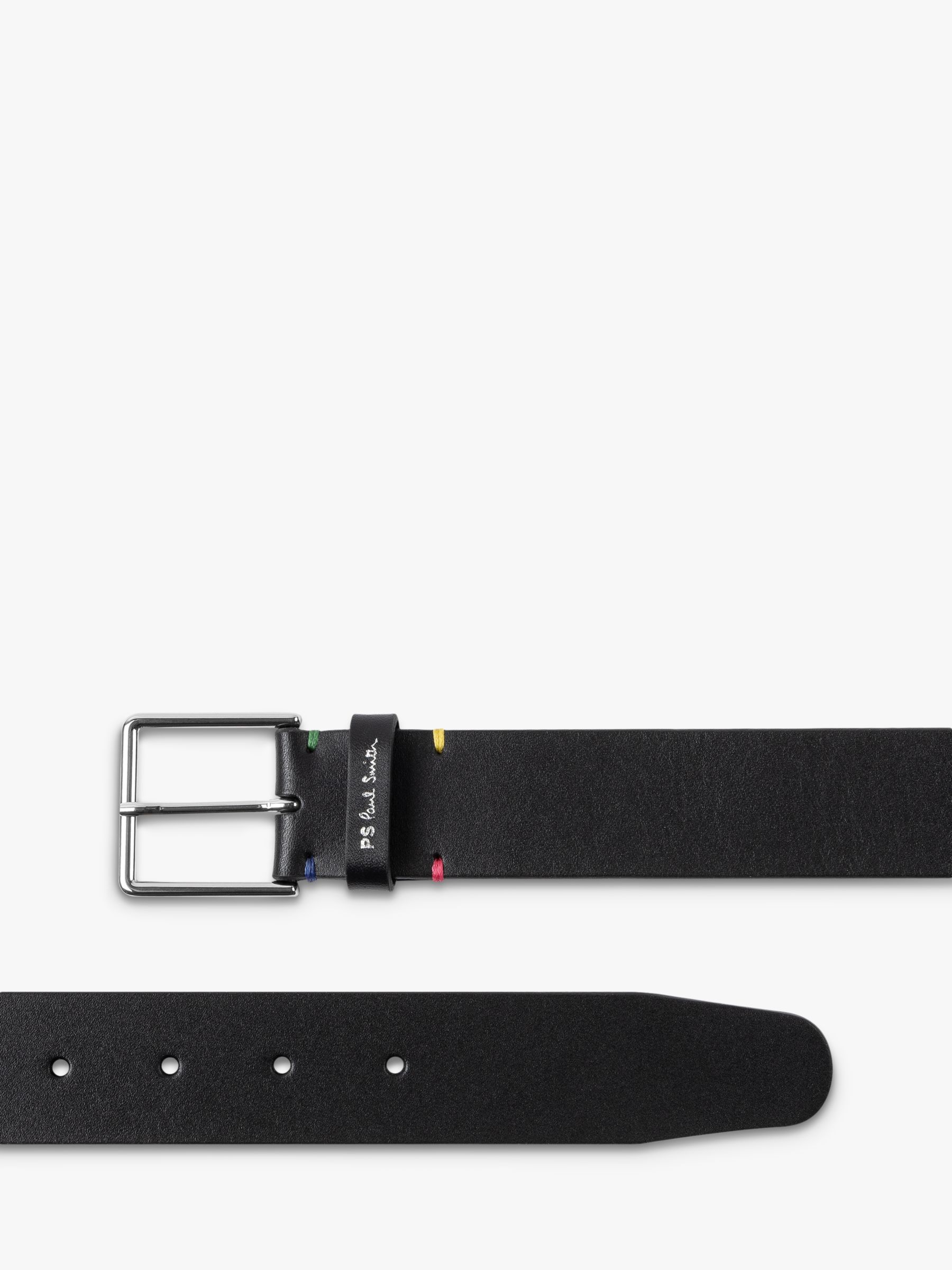 Buy Paul Smith PS Stitch Leather Belt Online at johnlewis.com