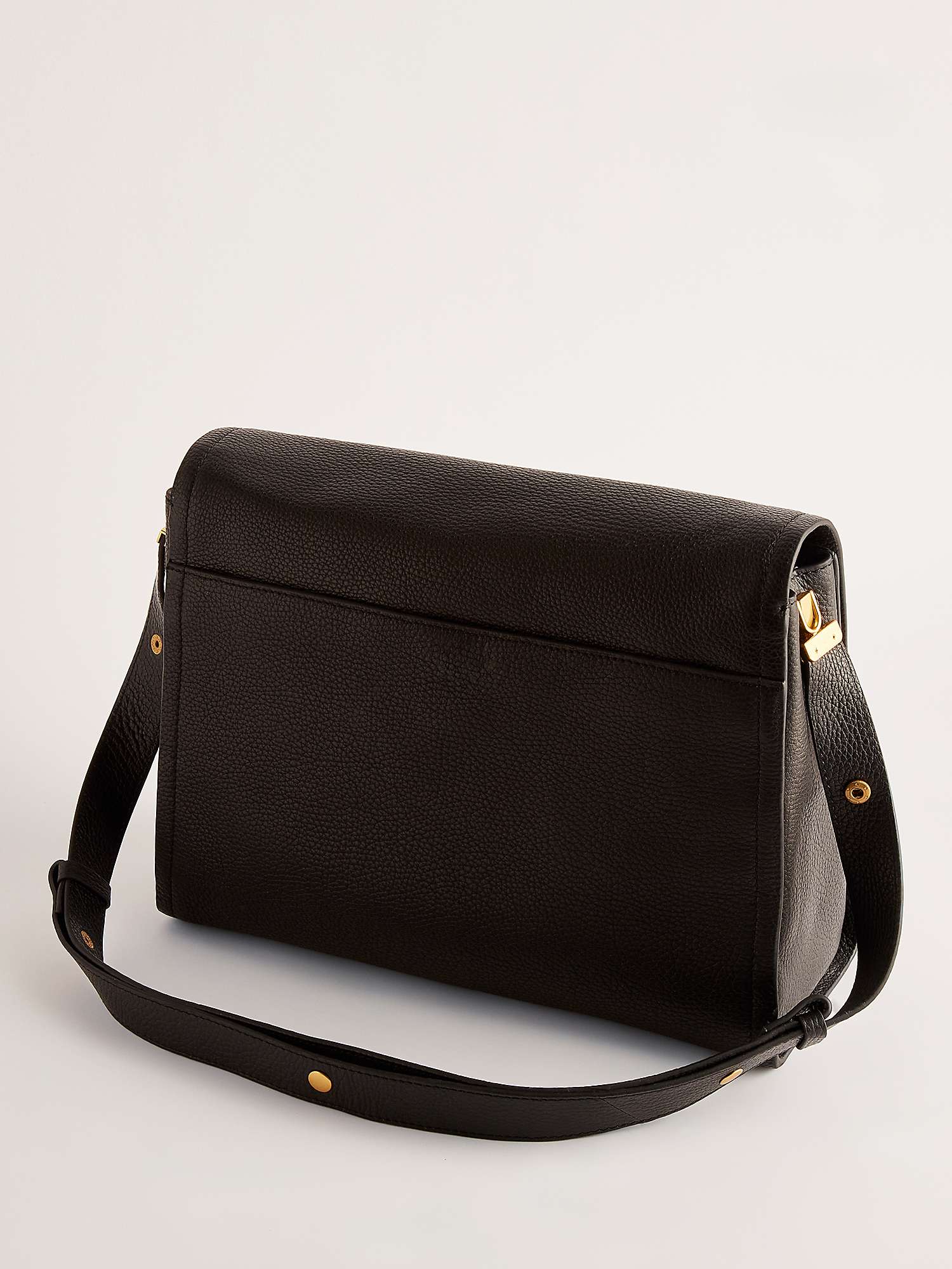 Buy Ted Baker Imilily Lock Detail Large Leather Shoulder Bag Online at johnlewis.com