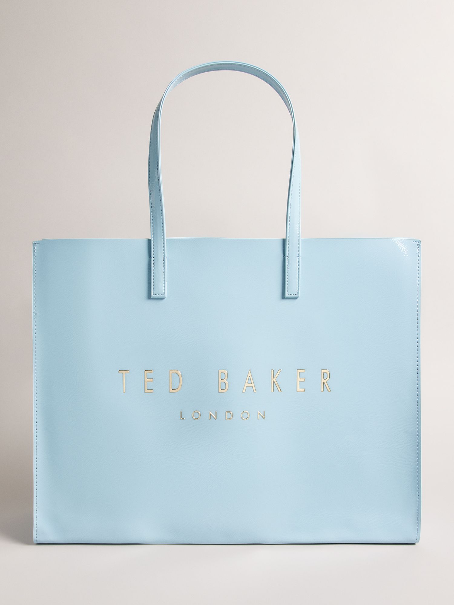 Ted Baker Crikon Icon Tote Bag, Light Blue, Stnd