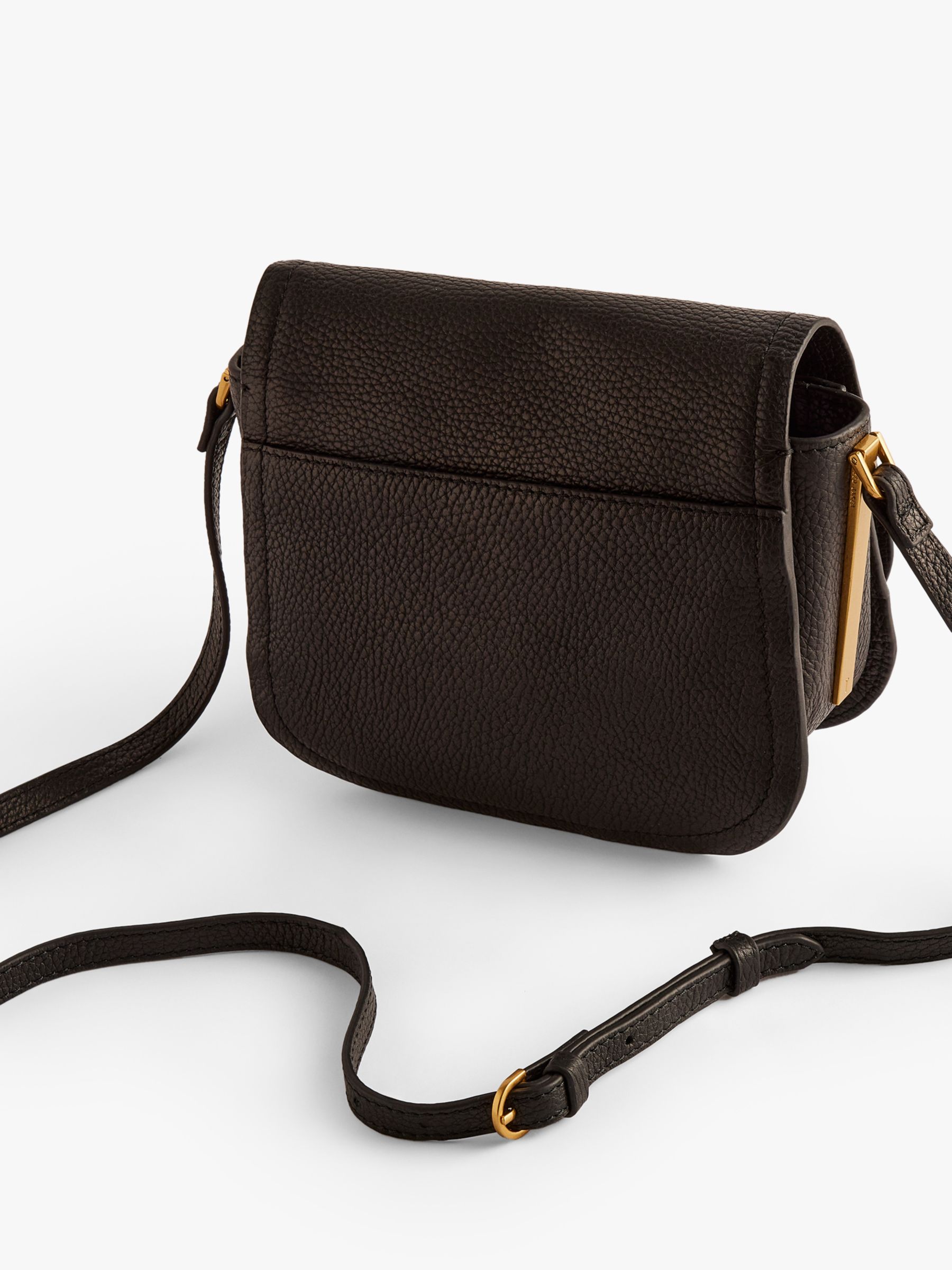 Buy Ted Baker Imilda Lock Detail Small Leather Satchel Bag Online at johnlewis.com