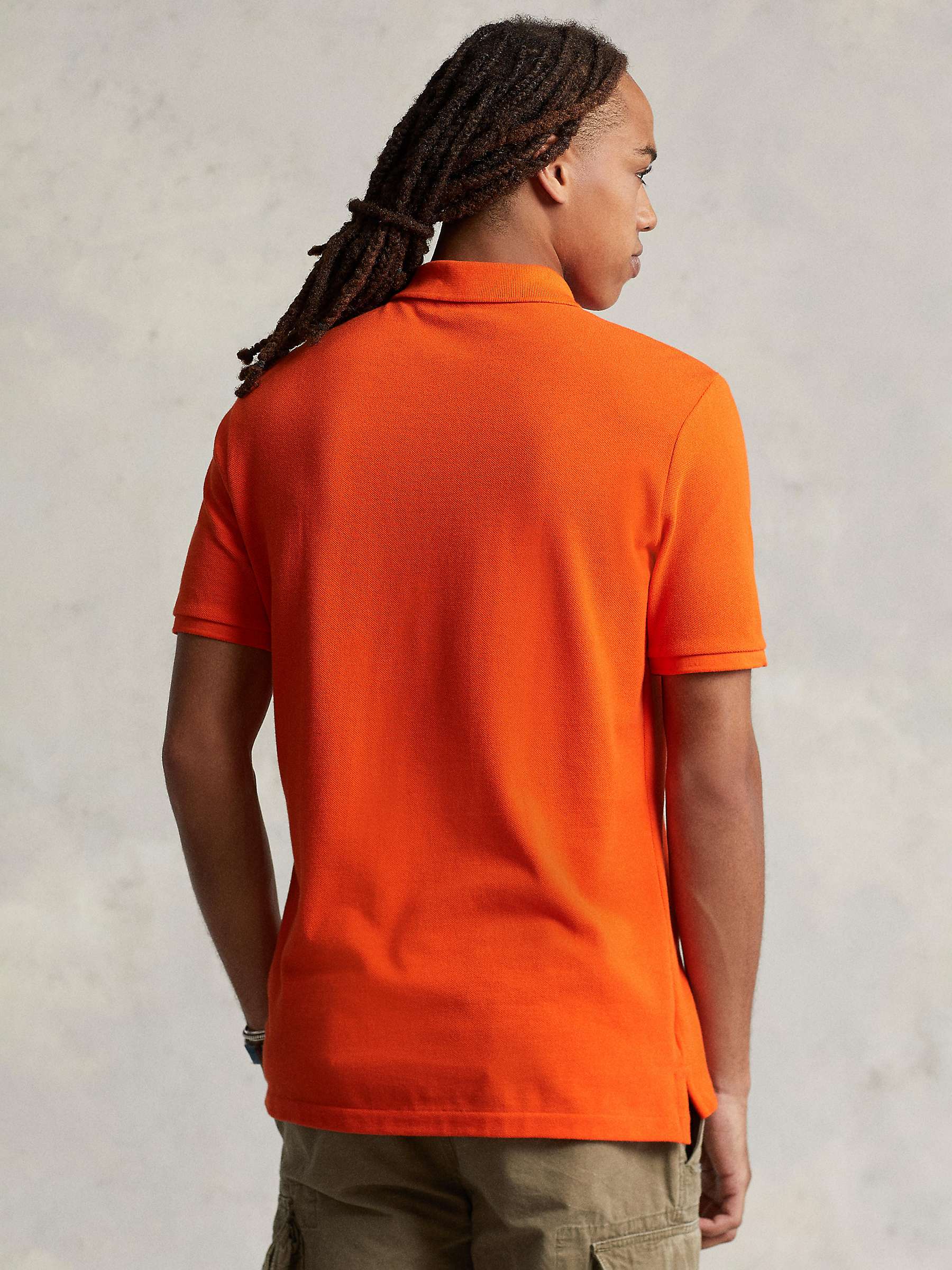 Buy Polo Ralph Lauren Short Sleeve Custom Slim Fit Polo Shirt Online at johnlewis.com