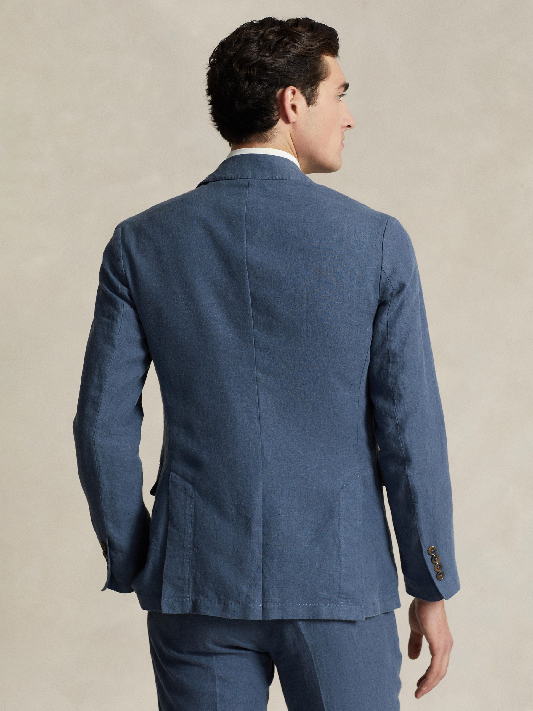 Buy Ralph Lauren Polo Soft Modern Linen Suit Jacket, Corsair Blue Online at johnlewis.com