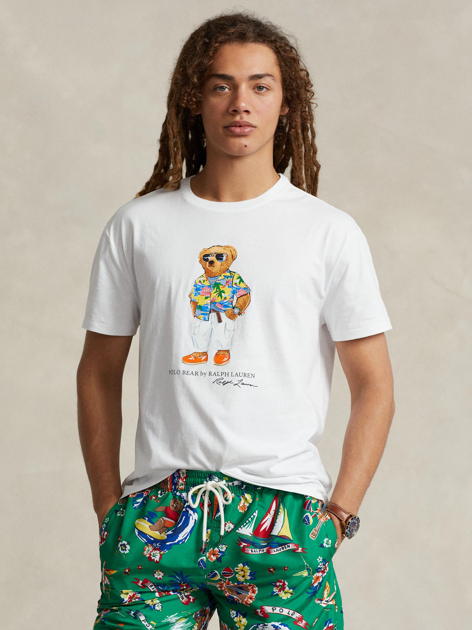 Ralph Lauren Polo Bear Jersey T-Shirt, Whbch Clubbear, S