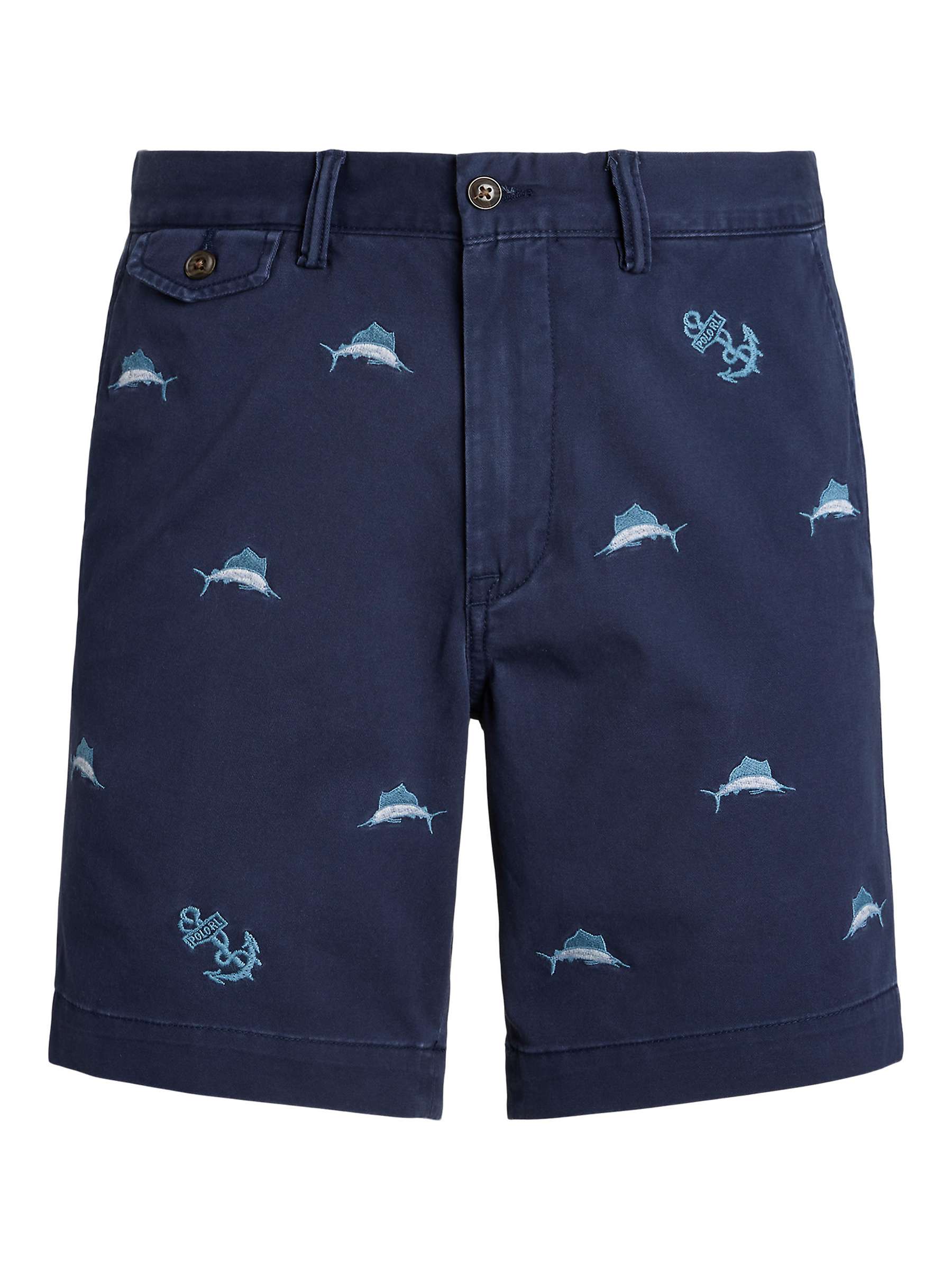 Buy Ralph Lauren Stretch Chino Shorts, Navy Online at johnlewis.com