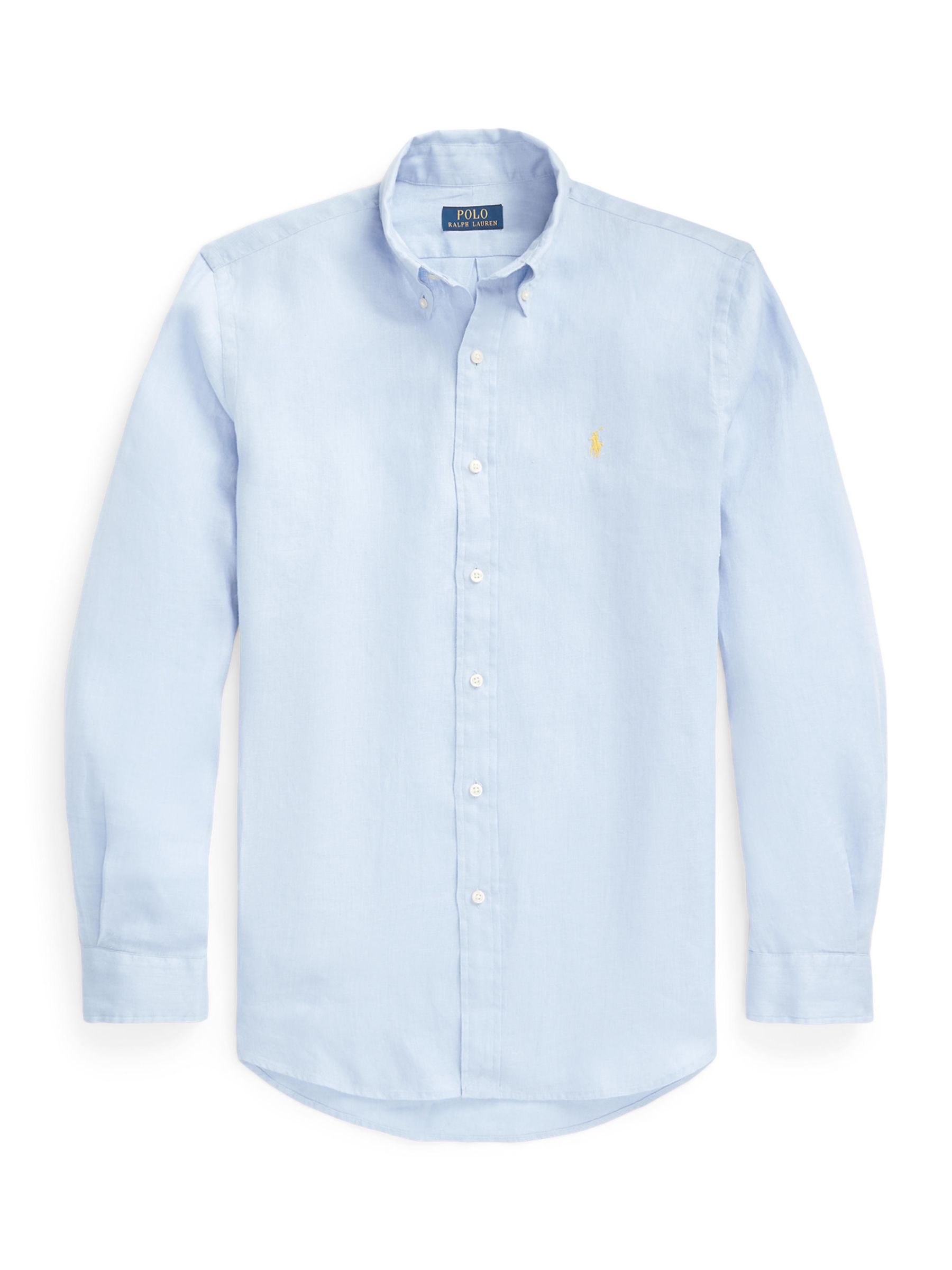 Polo Ralph Lauren Linen Shirt, Blue Hyacinth, L