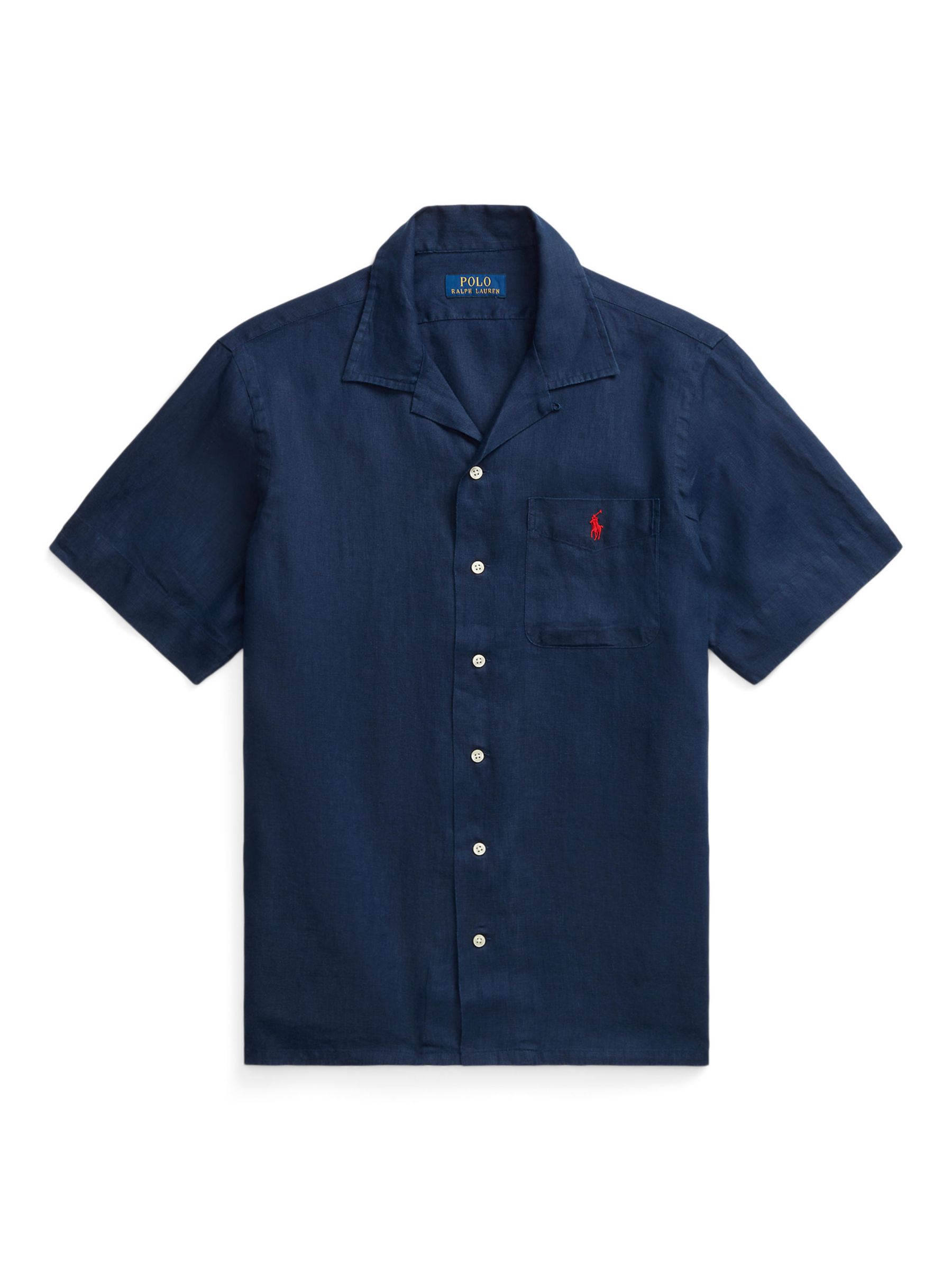 Polo Ralph Lauren Linen Shirt, Newport Navy, S