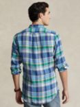 Ralph Lauren Linen Long Sleeve Check Shirt
