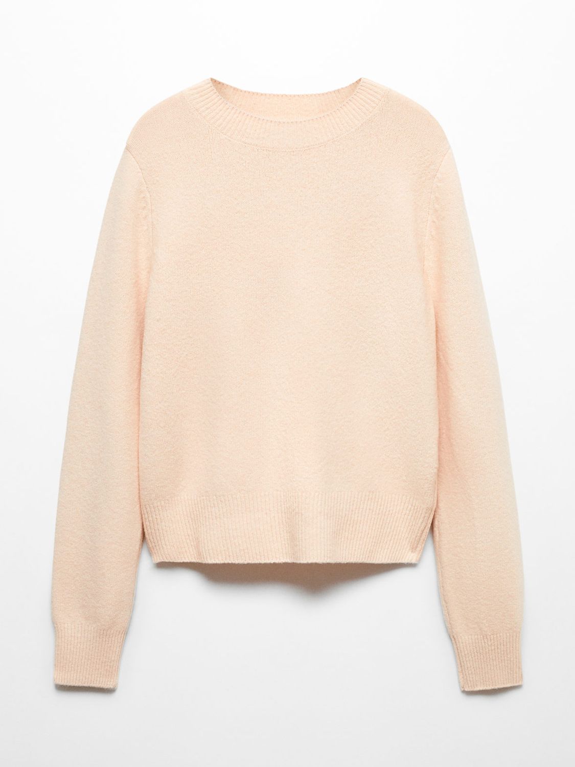 Buy Mango Round Neck Knitted Jumper Online at johnlewis.com