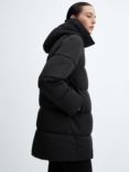 Mango Tokyo Hooded Quilted Short Jacket