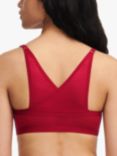 Chantelle Soft Stretch Stripes Bralette, Passion Red