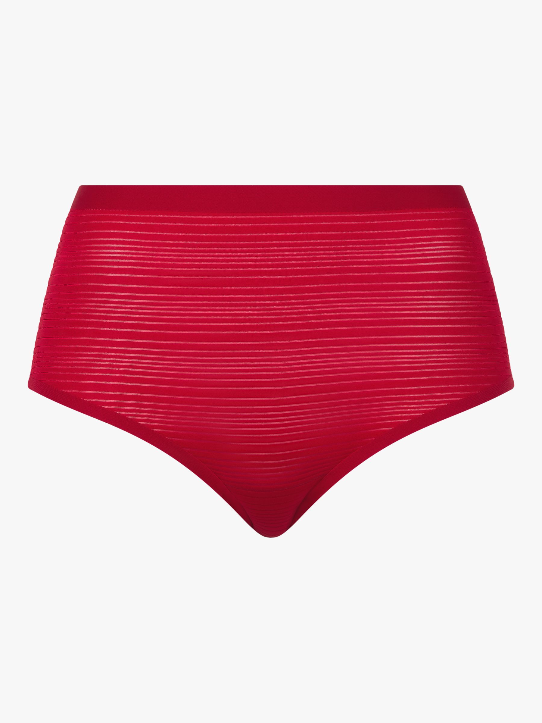 Buy Chantelle Soft Stretch Stripes High Waist Brief Online at johnlewis.com