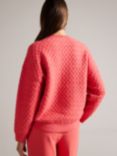Ted Baker Morlea Horizontal Cable Knit Easy Fit Jumper, Coral