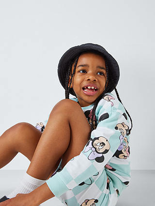 Brand Threads Kids' Disney Minnie Mouse Sweatshirt & Shorts Set, Mint