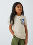 Brand Threads Kids' Sonic Graphic T-Shirt, Tan