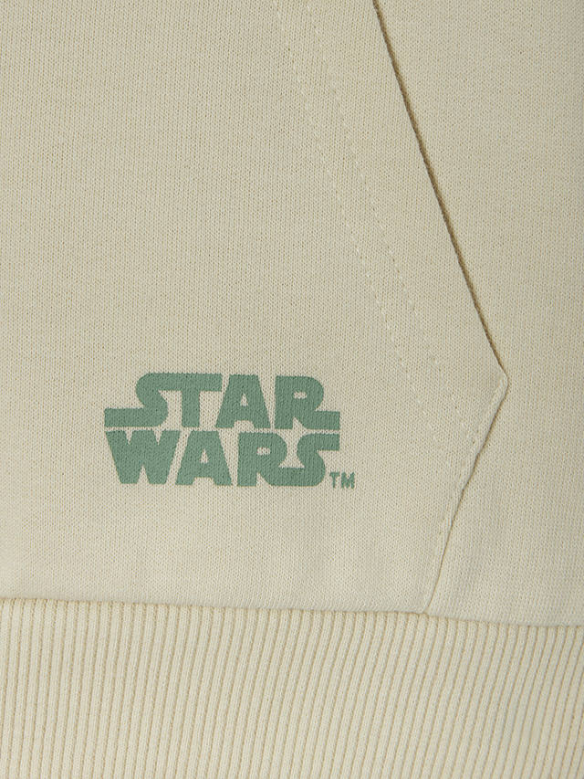 Brand Threads Kids' Star Wars Mandolorian Hoodie, Green