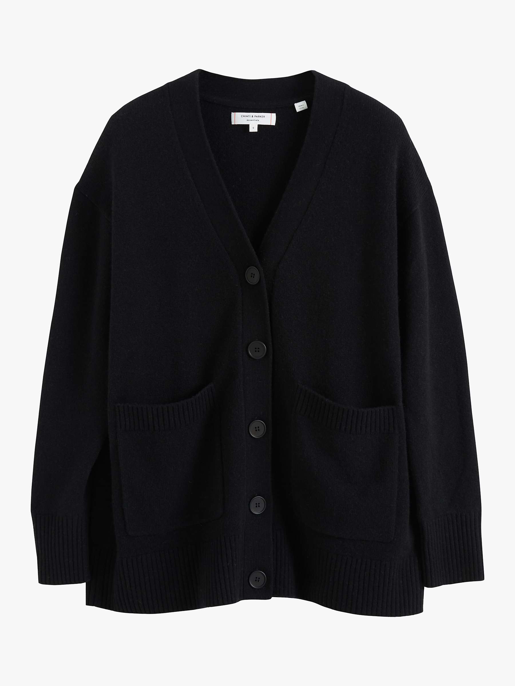 Buy Chinti & Parker Cashmere Chunky Cardigan Online at johnlewis.com