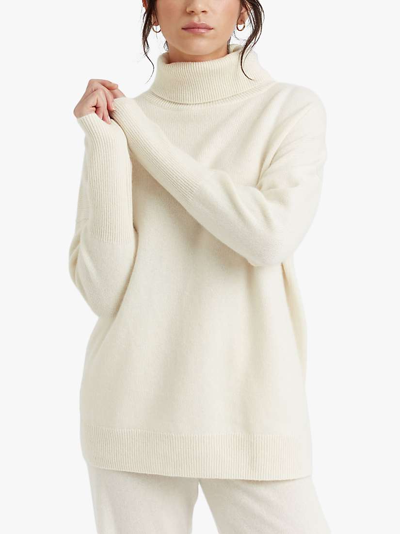 Buy Chinti & Parker Cashmere Roll-Neck Jumper Online at johnlewis.com